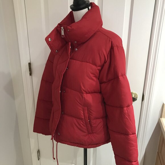 Hollister Quilted Puffer Jacket XL - Picture 7 of 11
